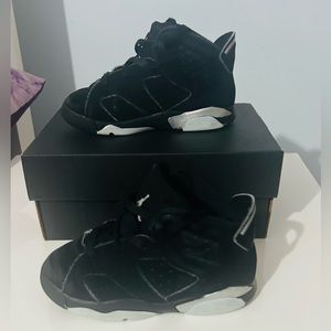 Jordan 6 Retro Chrome Metallic Silver (TD)- Toddler 8c